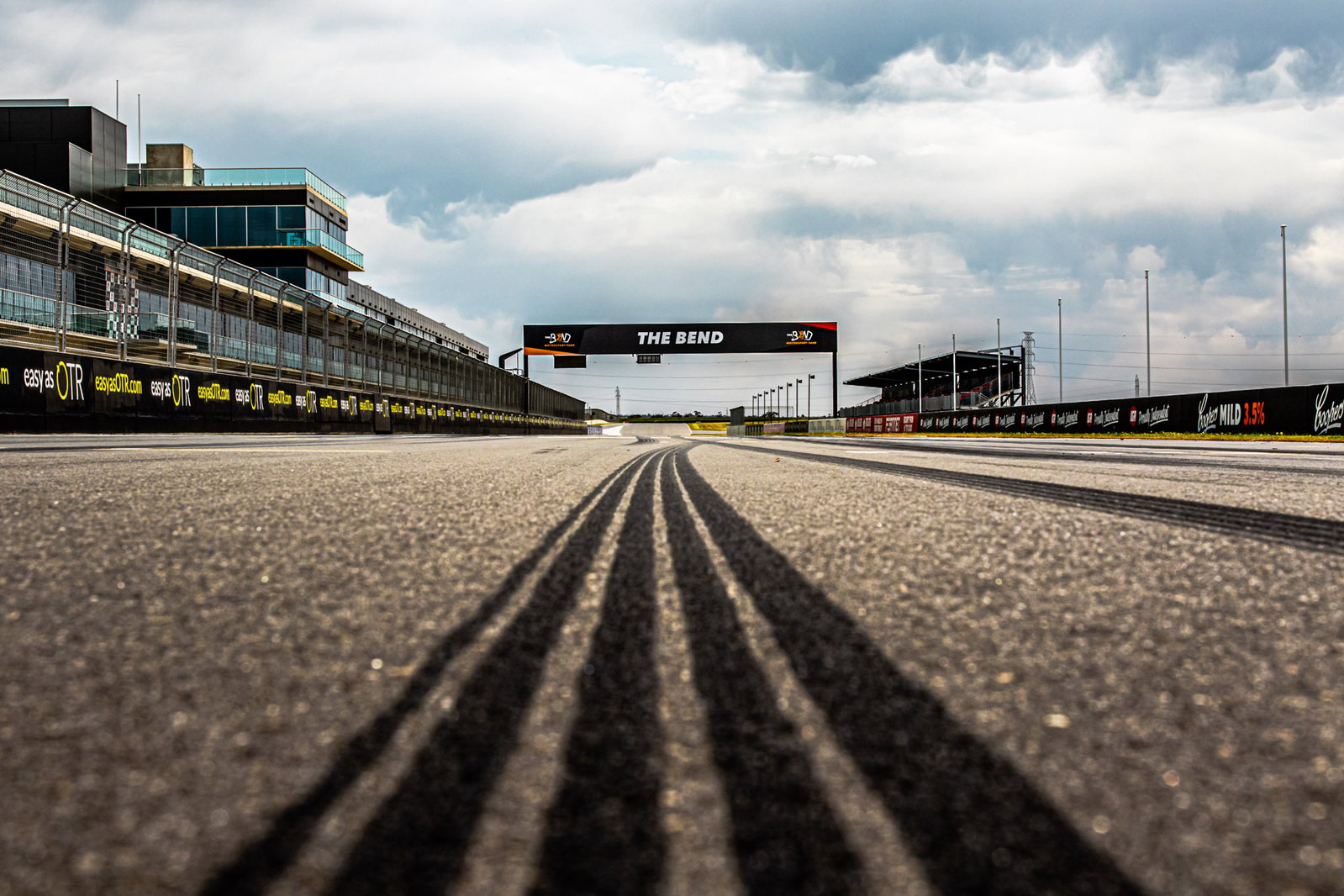 El circuito de Bend en Australia del Sur. 