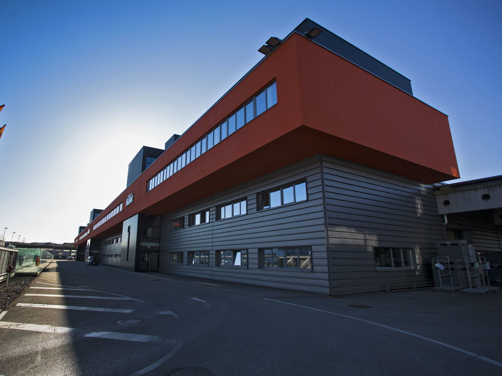 La fábrica de KTM en Mattighofen, Austria